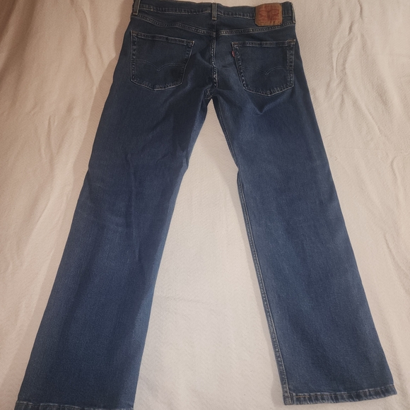 Men's Levis 505 Zip Fly Jeans 36×32 Like New - Picture 3 of 4